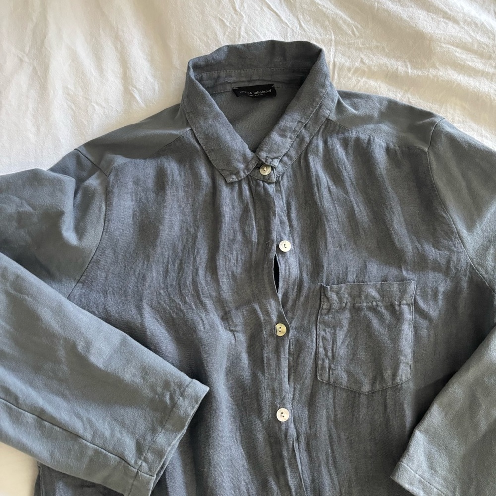 James Lakeland Linen Shirt Dress